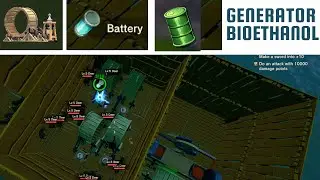 Craftopia Generator, Battery and Bioethanol
