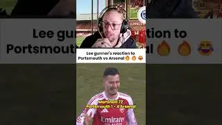 Lee Gunner Reacts to Portsmouth 1 Arsenal 4 😱 Martinelli Hattrick Masterclass