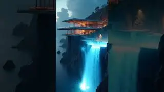 🌄 Living on the Edge: Luxury Cliffside Smart Home Tour #homeinspiration #home #eleganthomes #design