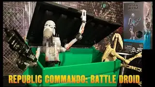 BATTLE DROID Republic Commando Star Wars Black Series Hasbro Pulse Gaming Greats Action Figure