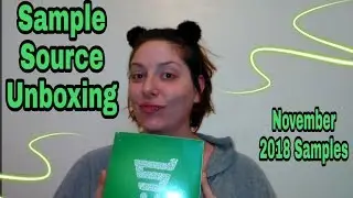 SampleSource Unboxing: November 2018 Samples