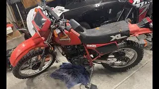 XL250R might be a total loss.