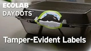 Ecolab Tamper-Evident Labels