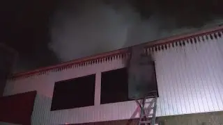 Breaking: Firefighters battle 5-alarm fire at self-storage facility in Spring area