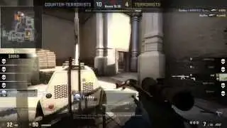 Exerius SeyBey - CS:GO 1v4 AWP Clutch! (No edit)