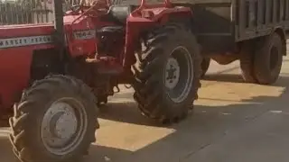 Máy cày cả bộ  massey 154-4.móc  dai3m4,rộng  2m3 lốc kê  hơi  cầu  6 tấn. 