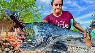 Unbelievable! Sri Lankan Fishmonger's Busy Day in fishing life