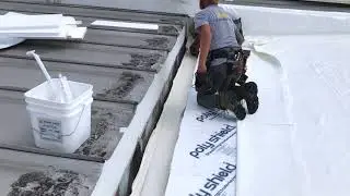 Metal Roof Repair - Integrated Gutter Liner