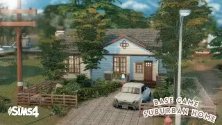 Базовый загородный дом из The Sims 4 | Строительство в The Sims 4 | Расслабляющая покадровая аним...