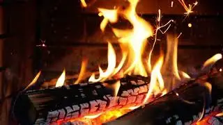 Real Fire & Sparks Animation | Wood on Fire