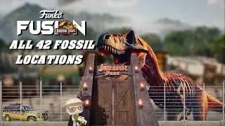Funko Fusion All 42 Fossil Locations No Commentary