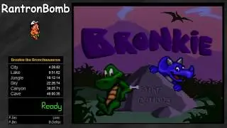 Bronkie the Bronchiasaurus SNES speedrun Any% Trakies WR (33:06)