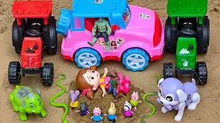 अरे बच्चों हमारा Tractor सोयाबीन बरी ले जा रहा Tractors Ki Video | Krishna toy 2 | Krishna toy