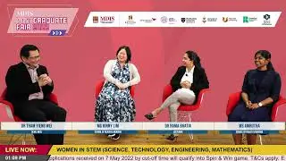 MDIS PostGraduate Fair 2022 - Women in STEM