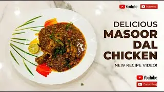 Masoor Dal Chicken 😍 Ghar jaisa swaad, simple ingredients ke saath! Zaroor try karein ❤️🍲 
