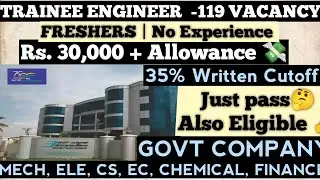 BEL Trainee Engineer| FRESHERS| #job​ #bejobs​ #mechanical​ #it #psu #mech 