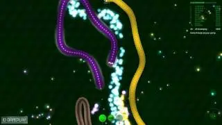 Wormax.io: 2 Minutes to Number 2 on the LEADERBOARD! (When Unedited)