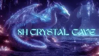 8 Hours Crystal Cave Basilisk | 528Hz Deep Sleep Fantasy Ambience