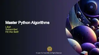 Master Python Algorithms | 08A '