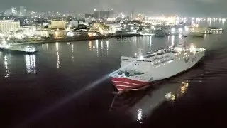 2GO Maligaya at Night | Ship Spotting from the Deck | 18 June 2022
