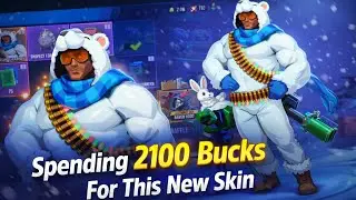 Spending 2100 Bucks For Snowclub Leviathan New Skin! | Christmas Event | Bullet Echo India 