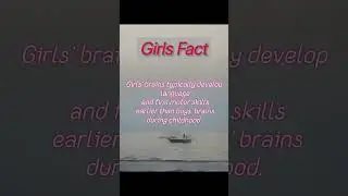 Girls Facts 😃  #BrainDevelopment #GirlsEducation #ChildGrowth #EarlyDevelopment #PulseAura