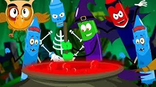 Hello It's Halloween Kindergarten Nursery Rhymes Songs For kids Cartoon for Children