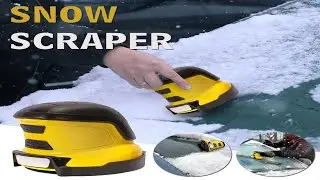 Car Electric Snow Scraper Ice Scraper Winter Auto Window Snow Shovel Windshield Defrosting Snow Remo