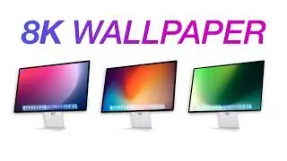 Meine neuen 8K Desktop Wallpaper 😍