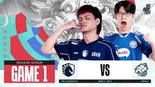 TLID vs EVOS | Regular Season Week 2 Day 2 | Game 1 | #MPLIDS18