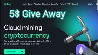 How to Make Money on Syiling.io New Free Bitcoin Mining Site 2022 | Free Cloud Mining Site Review