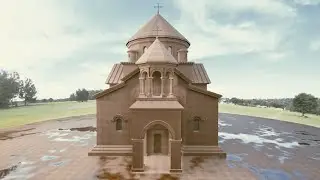BIM project VA: Saint Hripsim&eacute; Church in Vagharshapat