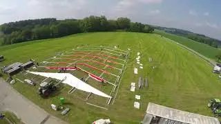 Das Zelt steht! | Pfingstfest 2023 in Steinhausen an der Rottum