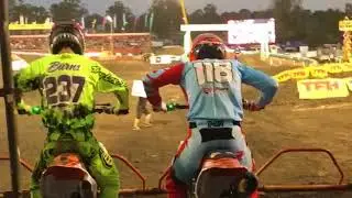Chandler Burns Starting Line