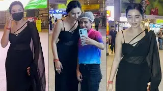 Tanya Mittal Spotted At Airport 🫶 | MS shorts
