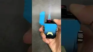 Jet Flame Spinner Lighter #shorts