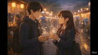 Sad Anime Love Story at Bus Stop 💔 | Emotional AI Short Film | Eren & Ino #aivideo 