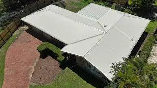 Concrete tile to Colorbond