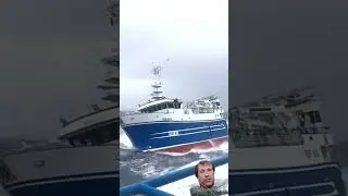 #ship #catastrophic #ocean #storming #storm #seastorm #boat #wave #storms fishing ship in storm