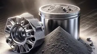 Can graphite powder produce a chrome effect?