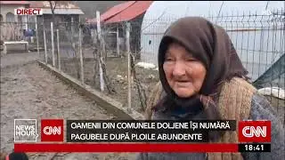 Oamenii din comunele doljene își numără pagubele după ploile abundente