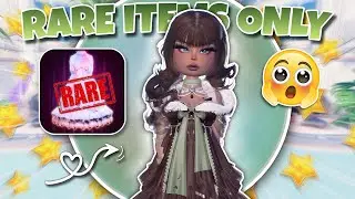 ONLY Using The *RAREST* Items In Dress To Impress!! (ROBLOX)