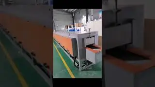 Aluminum alloy heating tunnel furnace