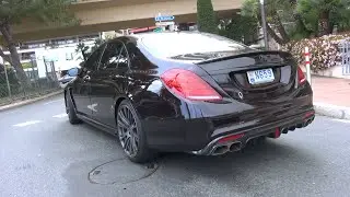 BRABUS 650 S63 AMG 5.5 V8 BiTurbo - Revs & SOUNDS on the Road!