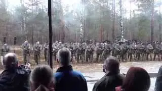 Volley Fire Salute by Polish Honour Guard