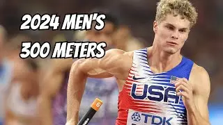 Matthew Boling's 2024 Professional Debut! | 300 meters Indoor Track & Field