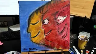 Painting Lying #1