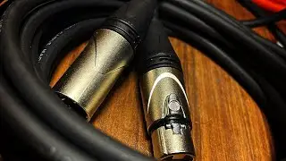 Como soldar un cable XLR para micr&oacute;fono en un minuto 👀🙌