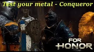For Honor - Conqueror vs Tozen (samurai) (Apollyon's Legacy Event) (test your metal 1)
