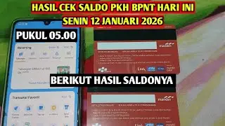 HASIL CEK SALDO PKH BPNT HARI INI 12 JANUARI 2026 LANGSUNG DI APLIKASI LIVIN 